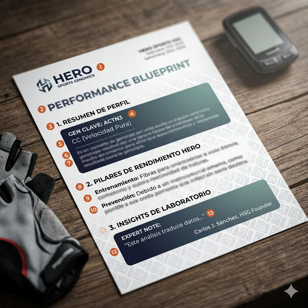 HERO SPORTS GENOMICS PERFORMANCE BLUEPRINT | DNA OPTIMIZATION
